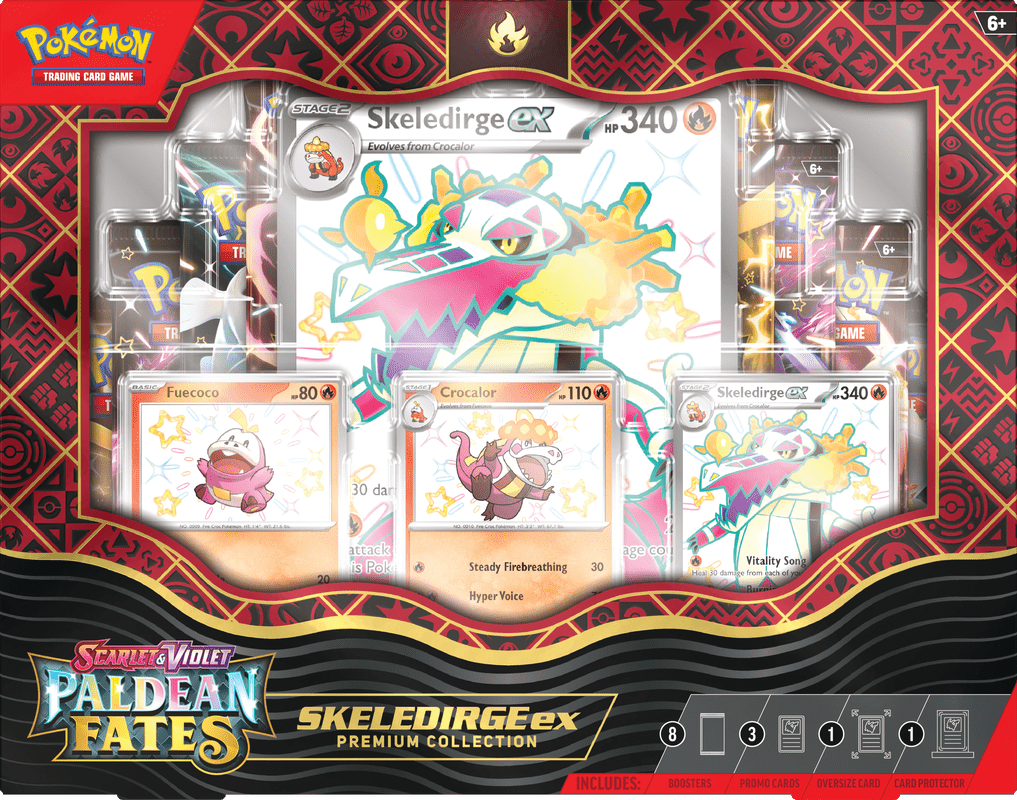 POKEMON SV4.5 PALDEAN FATES EX PREMIUM COLLECTION (1 RANDOM BOX) - GamesLand Canada