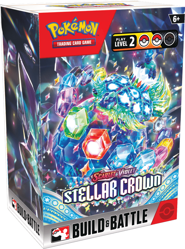 POKEMON SV7 STELLAR CROWN BUILD & BATTLE BOX - GamesLand Canada
