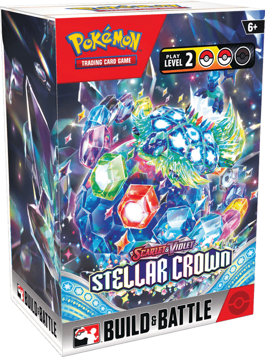 POKEMON SV7 STELLAR CROWN BUILD & BATTLE BOX - GamesLand Canada