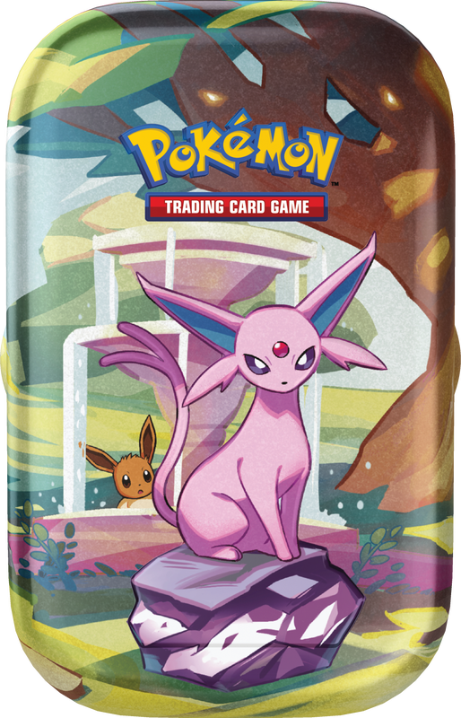 POKEMON SV8.5 PRISMATIC EVOLUTIONS 8CT MINI TIN (1 random tin) - GamesLand Canada