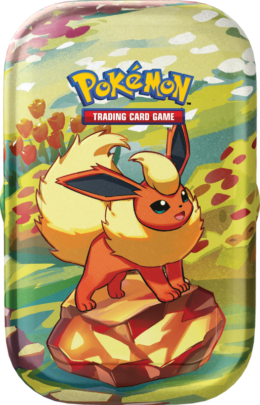 POKEMON SV8.5 PRISMATIC EVOLUTIONS 8CT MINI TIN (1 random tin) - GamesLand Canada