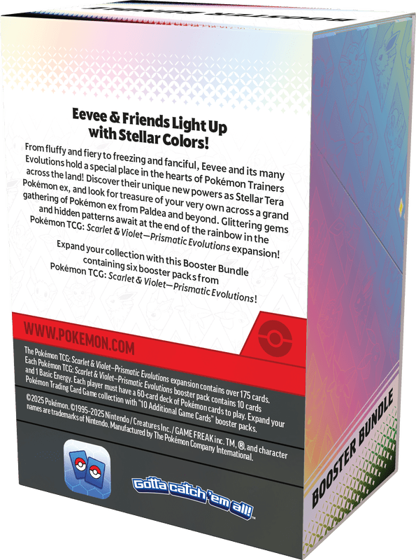 POKEMON SV8.5 PRISMATIC EVOLUTIONS BOOSTER BUNDLE - GamesLand Canada