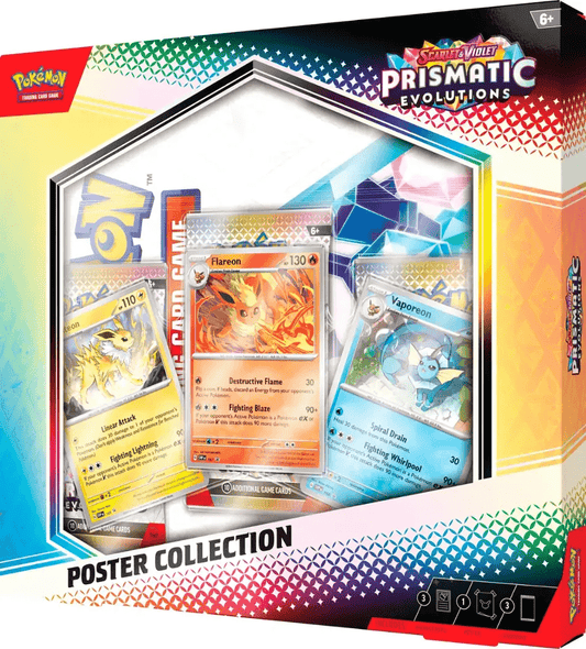 POKEMON SV8.5 PRISMATIC EVOLUTIONS POSTER COLLECTION - GamesLand Canada