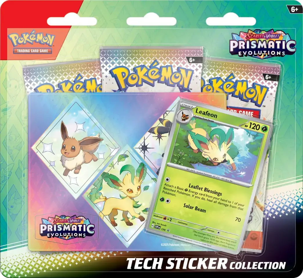 POKEMON SV8.5 PRISMATIC EVOLUTIONS TECH STICKER COLLECTION (1pc) - GamesLand Canada