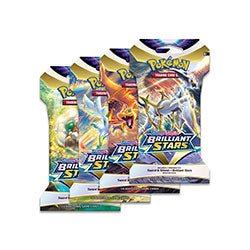 POKEMON SWSH09 BRILLIANT STARS BLISTER PACK (1 RANDOM PACK) - GamesLand Canada