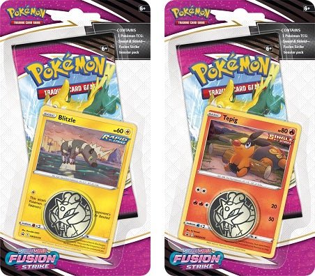 Pokemon SWSH8 Fusion Strike Checklane Blisters (1 Random Pack) - GamesLand Canada