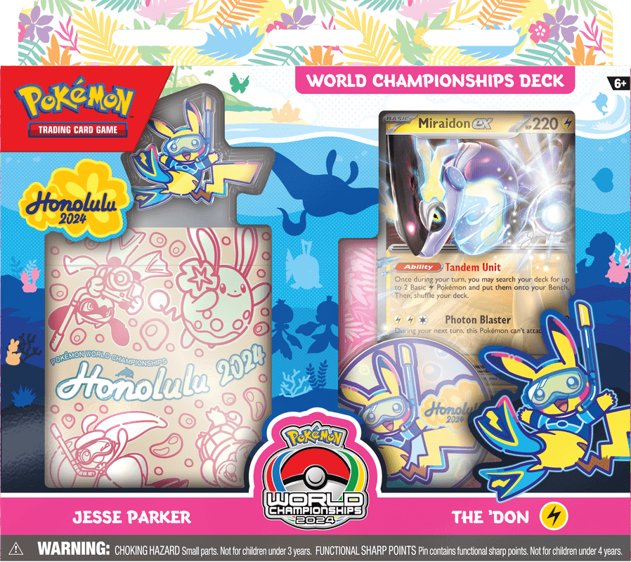 Pokemon TCG: 2024 World Championships Deck - 1 random deck - GamesLand Canada