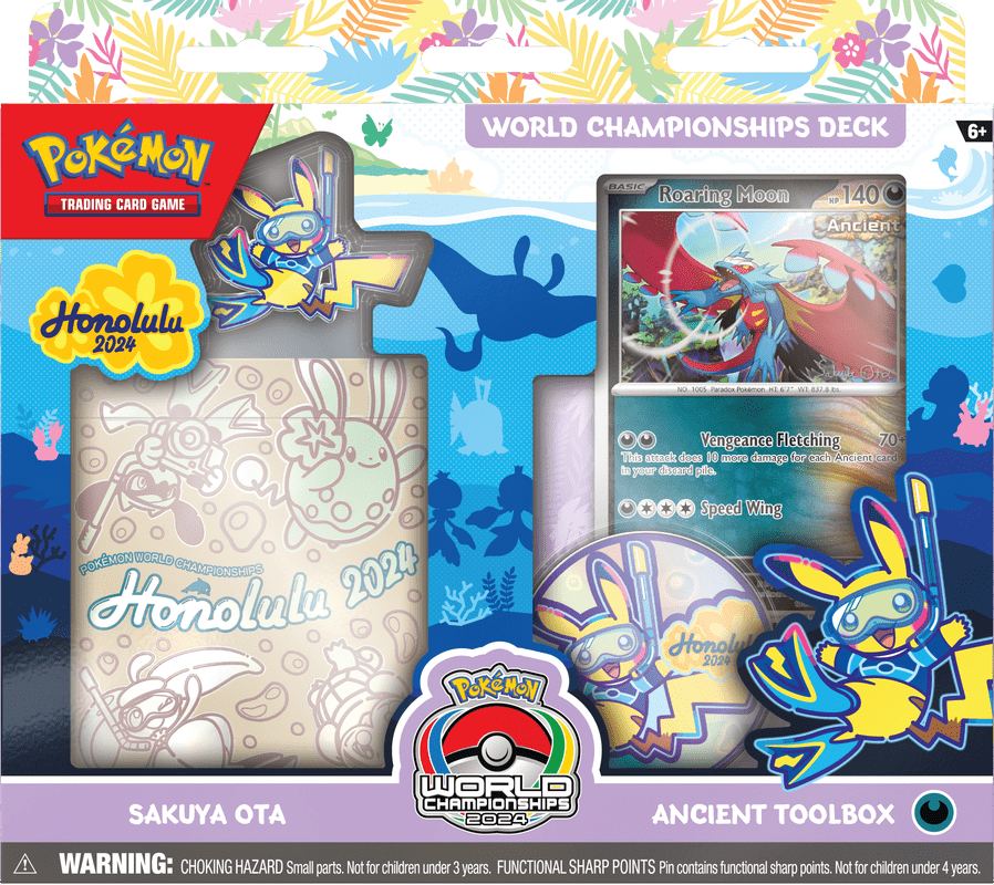 Pokemon TCG: 2024 World Championships Deck - 1 random deck - GamesLand Canada