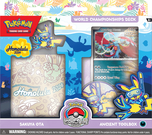 Pokemon TCG: 2024 World Championships Deck - 1 random deck - GamesLand Canada