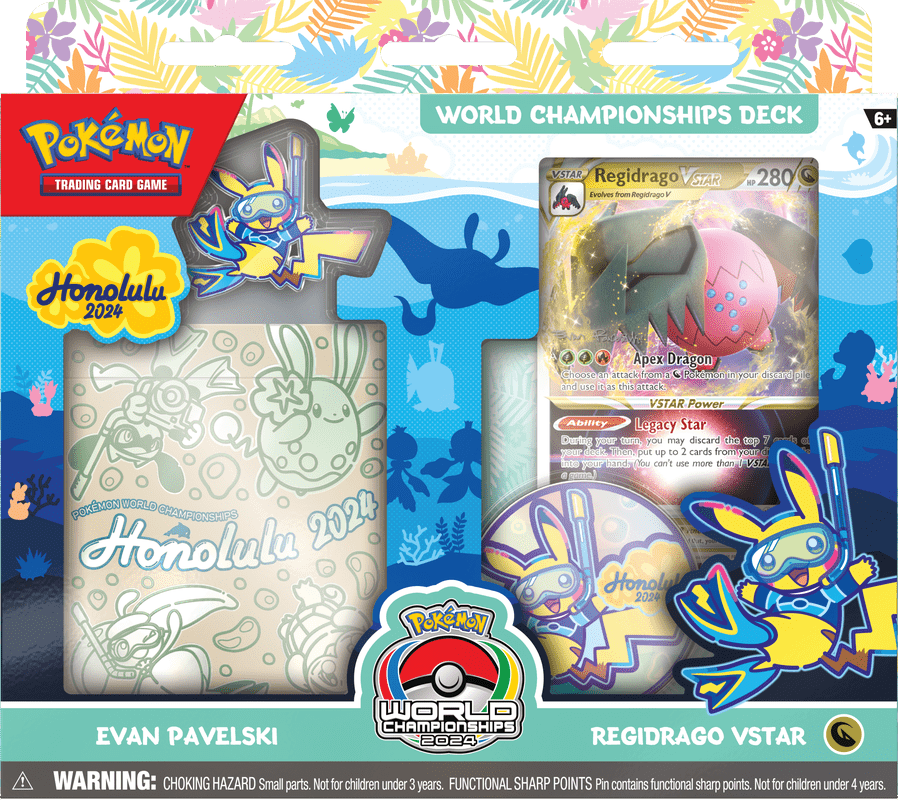 Pokemon TCG: 2024 World Championships Deck - 1 random deck - GamesLand Canada