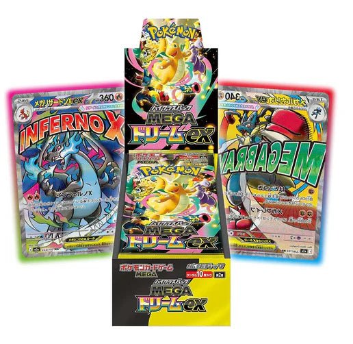 Pokémon TCG: Mega Dream – Japanese Booster Box - GamesLand Canada