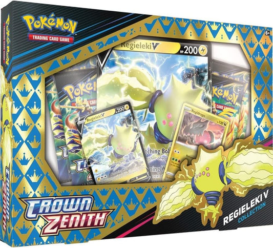 Pokemon TCG: SAS 12.5 Crown Zenith Regieleki V Box - GamesLand Canada