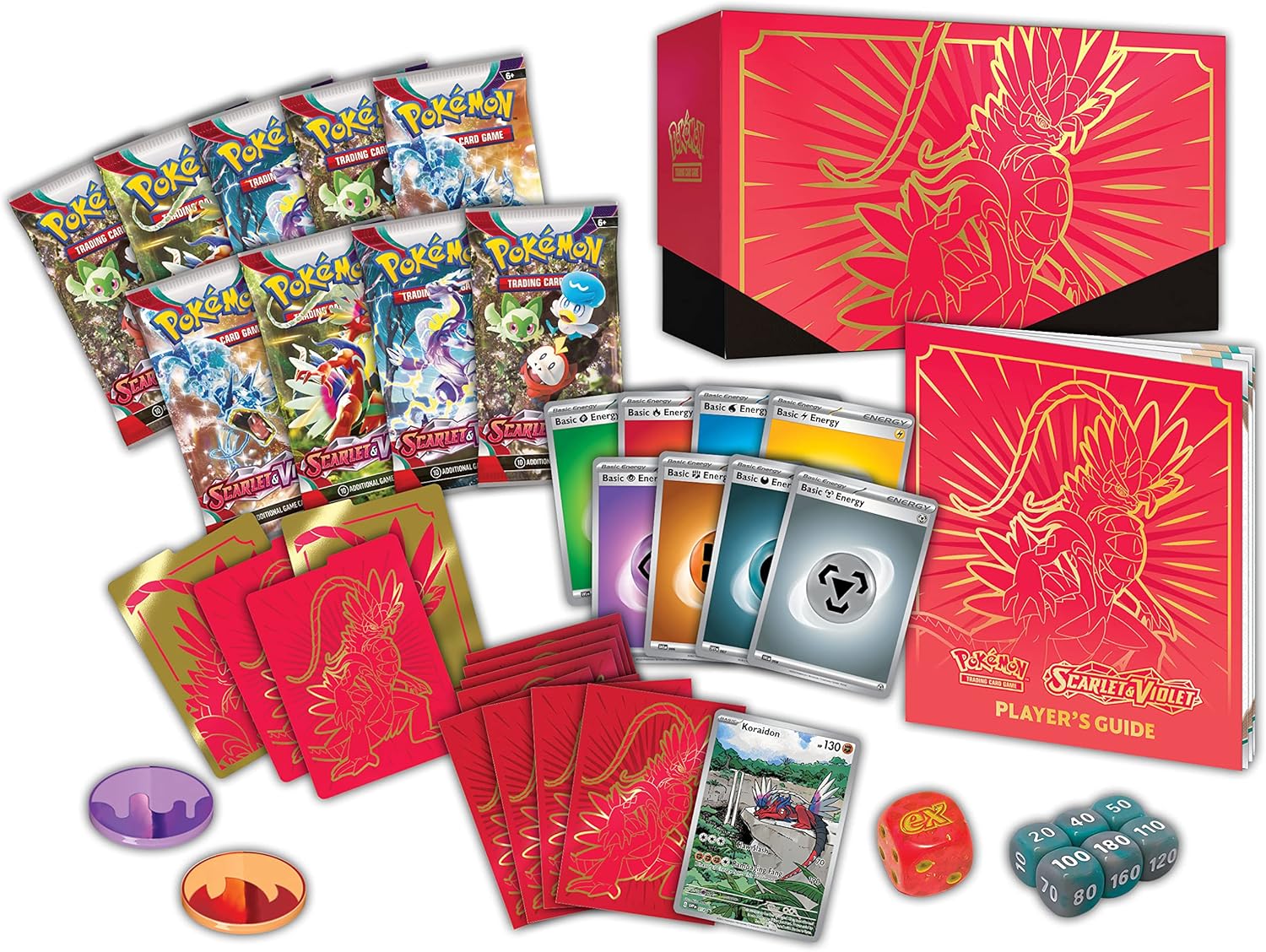 Pokémon TCG: Scarlet and Violet Elite Trainer Box - Koraidon - GamesLand Canada