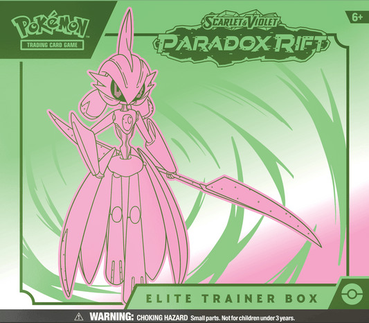 Pokemon TCG: Scarlet and Violet: Paradox RIFT: Elite Trainer Box - Iron Valiant - GamesLand Canada