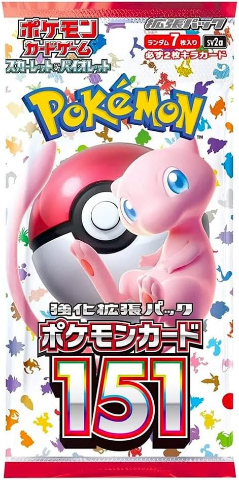 Pokémon TCG: Scarlet & Violet – 151 Booster Pack [Japanese, SV2a] - GamesLand Canada