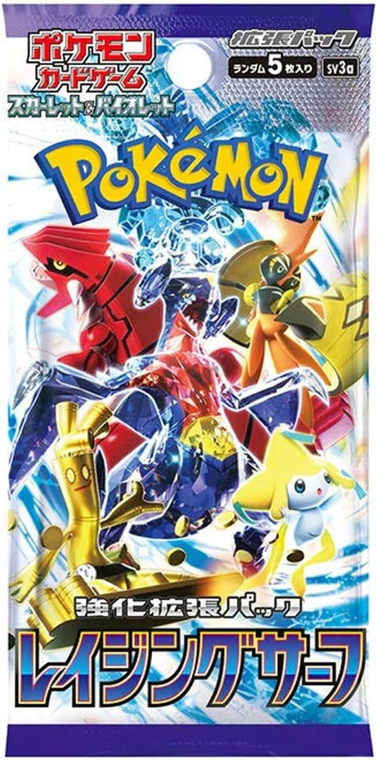 Pokémon TCG: Scarlet & Violet – Raging Surf Booster Pack [Japanese, SV3a] - GamesLand Canada