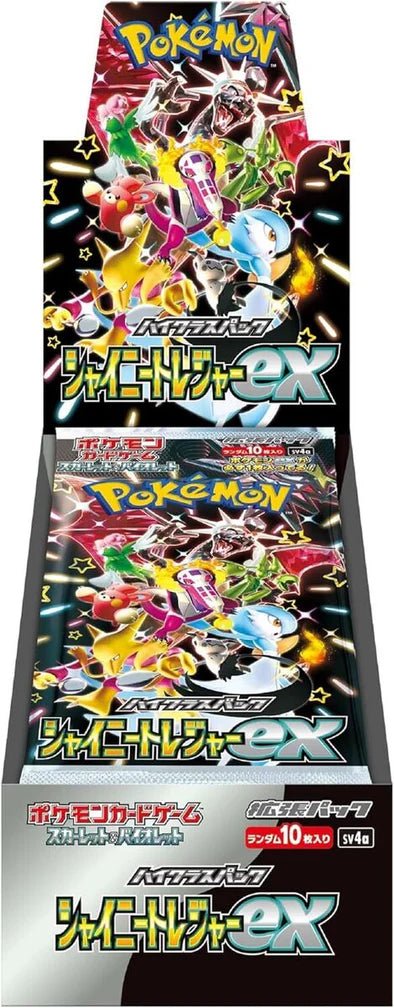 Pokémon TCG: Scarlet & Violet – Shiny Treasure ex Booster Box [Japanese, SV4a] - GamesLand Canada
