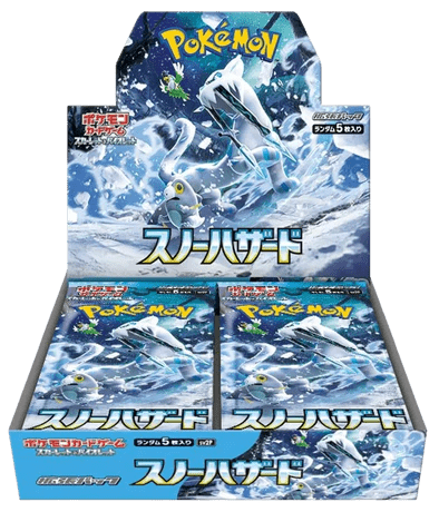 Pokémon TCG: Scarlet & Violet – Snow Hazard Booster Box [Japanese, SV2P] - GamesLand Canada