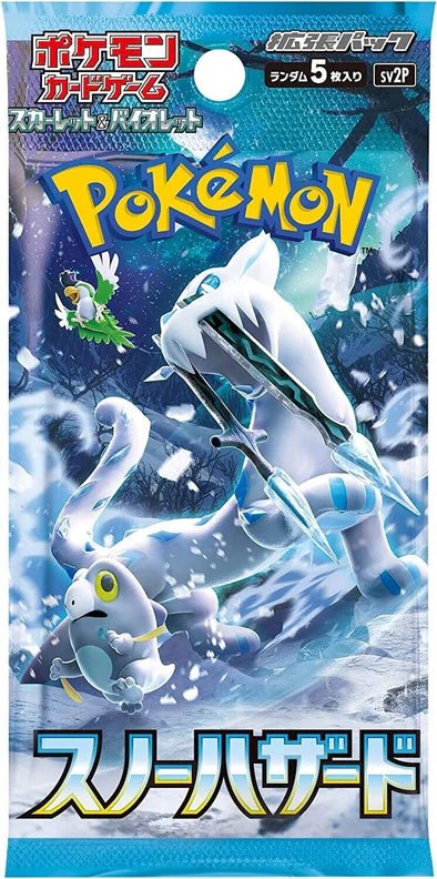 Pokémon TCG: Scarlet & Violet – Snow Hazard Booster Pack [Japanese, SV2P] - GamesLand Canada
