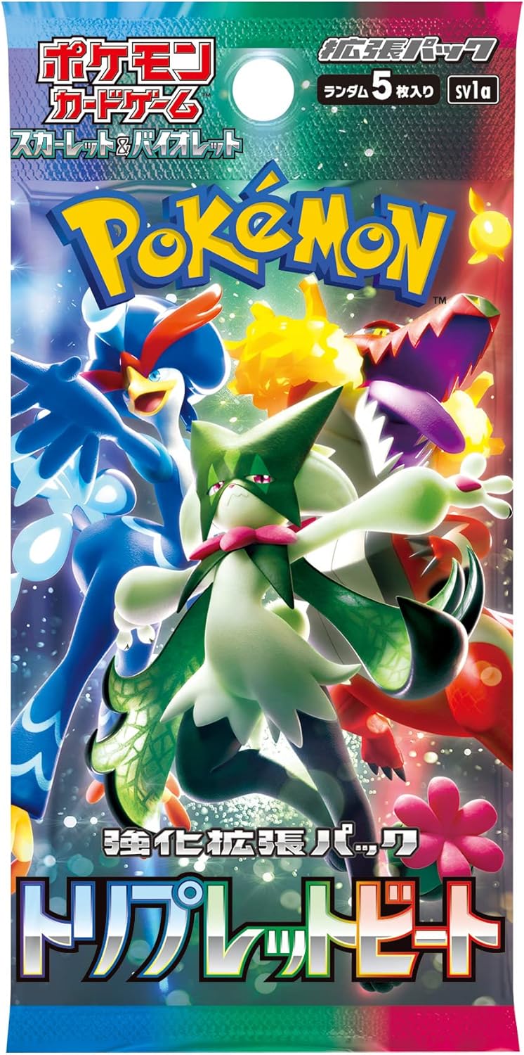Pokémon TCG: Scarlet & Violet – Triple Beat Booster Pack [Japanese, SV1a] - GamesLand Canada