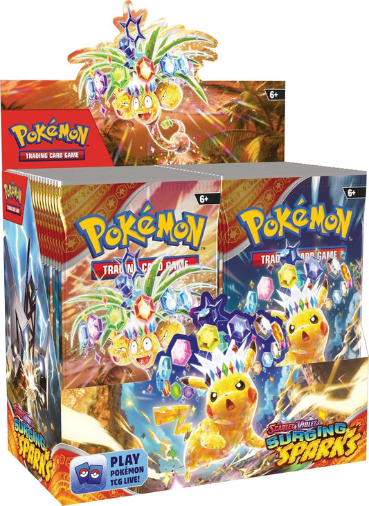 Pokémon TCG: Scarlet & Violet—Surging Sparks Booster Display Box - GamesLand Canada