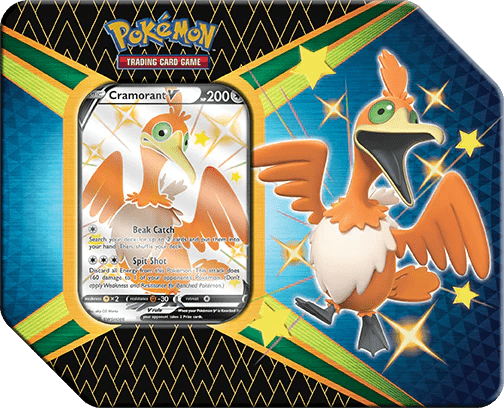 Pokémon TCG: Shining Fates Tin - Cramorant V - GamesLand Canada