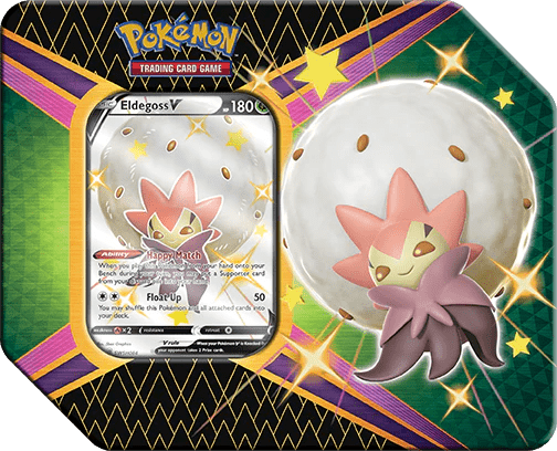 Pokémon TCG: Shining Fates Tin - Eldegoss V - GamesLand Canada