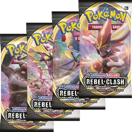 Pokemon TCG: Sword and Shield Rebel Clash Booster Pack (1 Random pack) - GamesLand Canada