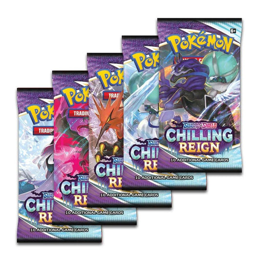 Pokemon TCG: Sword & Shield Chilling Reign Booster Pack (1 random pack) - GamesLand Canada