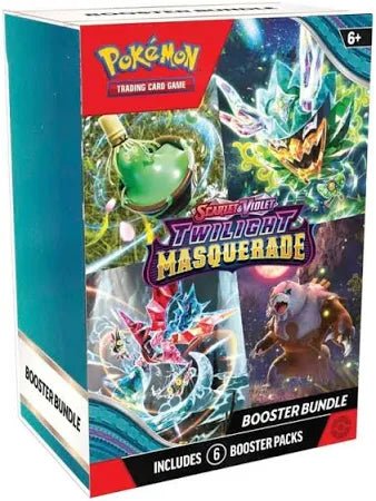 Pokemon TCG: Twilight Masquerade 6 Booster Bundle - GamesLand Canada
