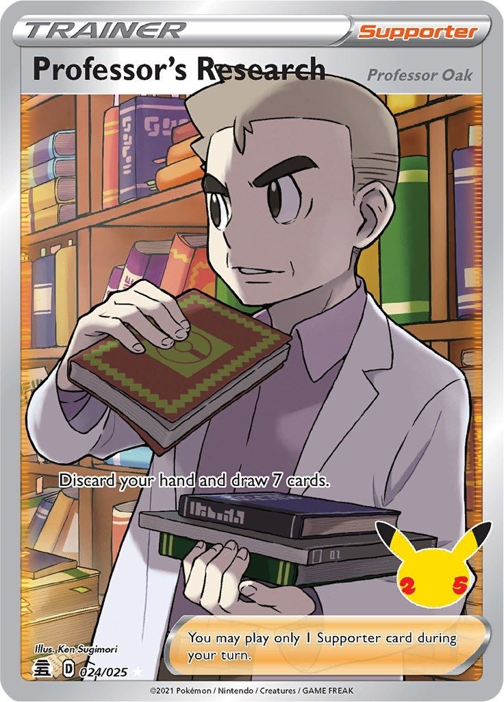 Professor's Research (Full Art) (024/025) (CLB) - GamesLand Canada
