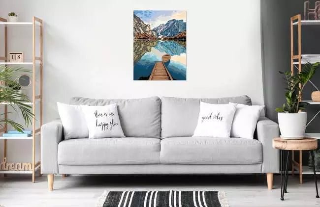 Ravensburger: CreArt Painting by Numbers - Lake Views - GamesLand Canada