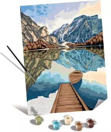 Ravensburger: CreArt Painting by Numbers - Lake Views - GamesLand Canada