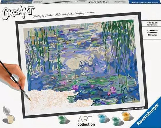 Ravensburger: CreArt Painting by Numbers - Monet: Waterlilies - GamesLand Canada