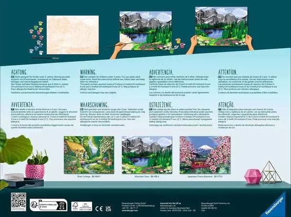 Ravensburger: CreArt Painting by Numbers - Mountain View - GamesLand Canada