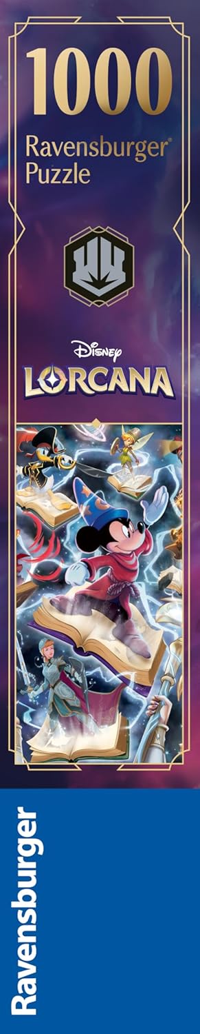 Ravensburger Disney Lorcana - Glimmers of The Realm: Steel 1000 Piece - GamesLand Canada