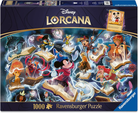 Ravensburger Disney Lorcana - Glimmers of The Realm: Steel 1000 Piece - GamesLand Canada