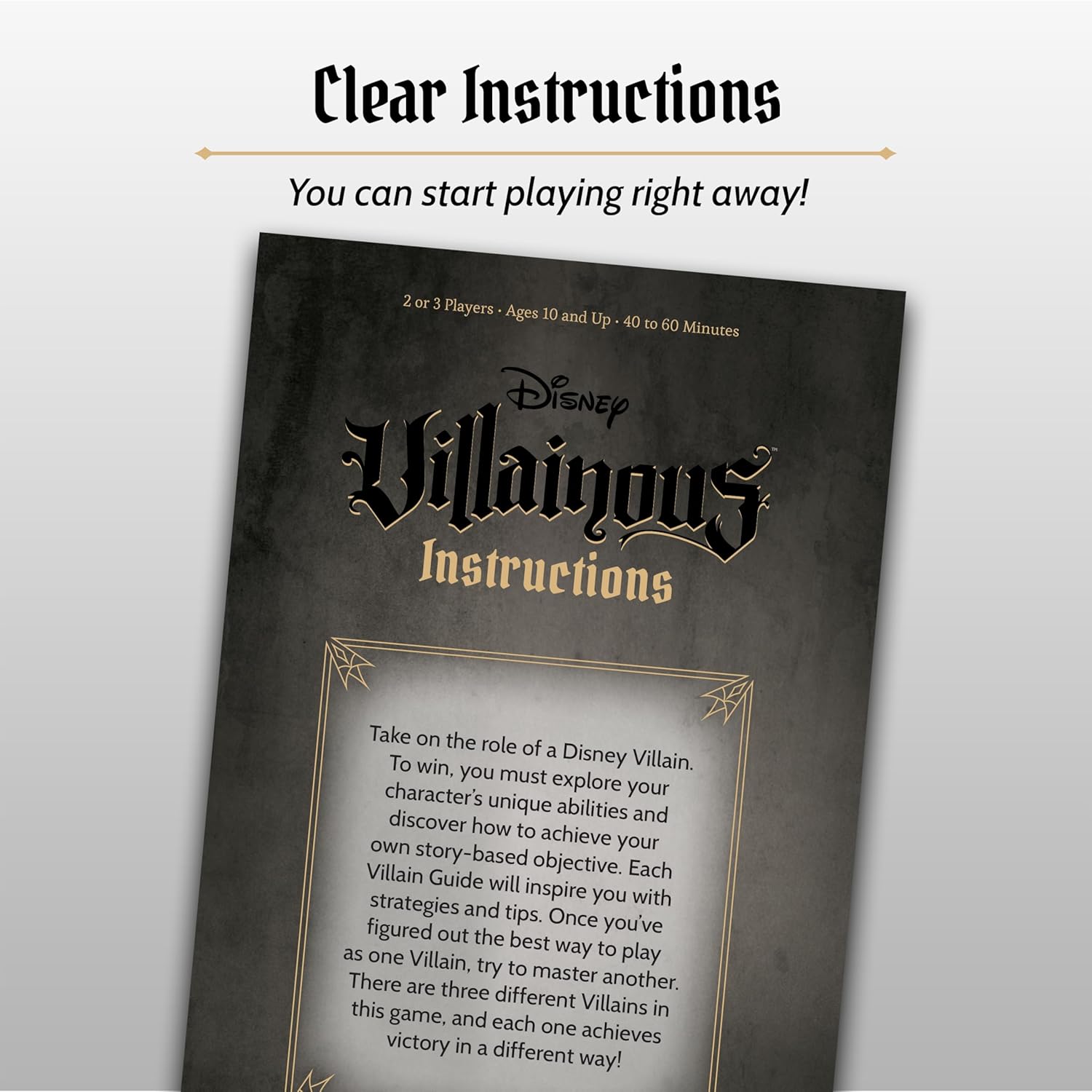 Ravensburger Disney Villainous: Wicked to The Core Strategy Board Game - GamesLand Canada