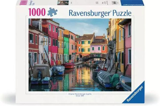 Ravensburger: Jigsaw Puzzle Burano, Italy - 1000 Pieces Puzzle - GamesLand Canada