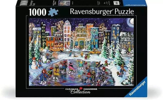 Ravensburger: Jigsaw Puzzle Canadian Collection: Canada City Lights - 1000 Pieces Puzzle - GamesLand Canada