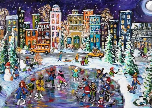 Ravensburger: Jigsaw Puzzle Canadian Collection: Canada City Lights - 1000 Pieces Puzzle - GamesLand Canada