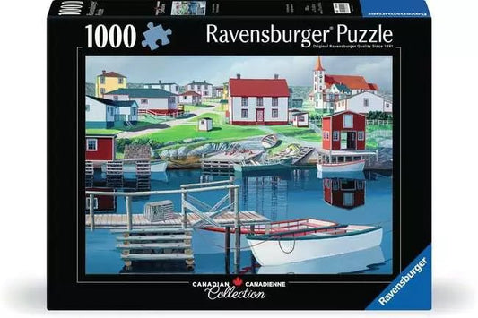 Ravensburger: Jigsaw Puzzle Canadian Collection: Greenspond Harbour - 1000 Pieces Puzzle - GamesLand Canada