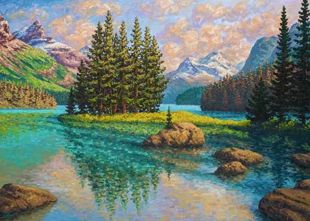 Ravensburger: Jigsaw Puzzle Canadian Collection: Spirit of Maligne - 1000 Pieces Puzzle - GamesLand Canada