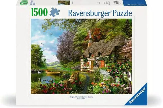 Ravensburger: Jigsaw Puzzle Country Cottage - 1500 Pieces Puzzle - GamesLand Canada