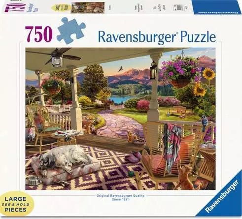 Ravensburger: Jigsaw Puzzle Cozy Front Porch - 750 Pieces Puzzle - GamesLand Canada