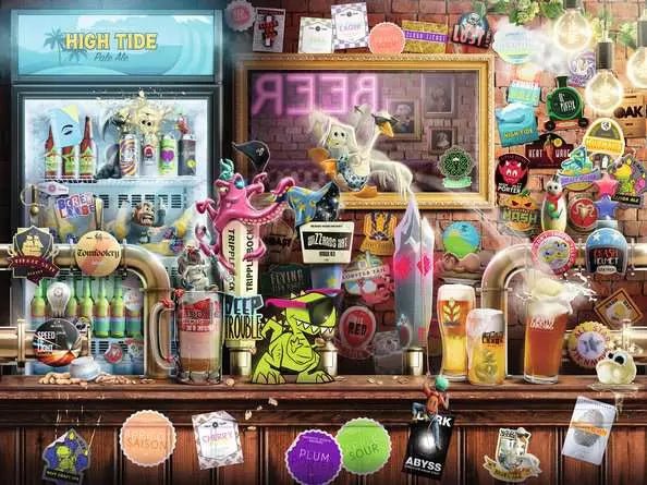 Ravensburger: Jigsaw Puzzle Craft Beer Bonanza - 1500 Pieces Puzzle - GamesLand Canada
