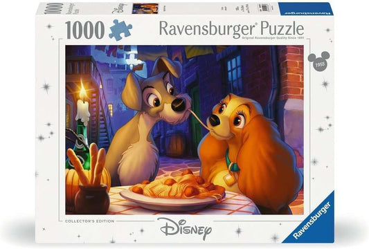 Ravensburger: Jigsaw Puzzle Disney Collector's Edition: Lady and the Tramp 1000 Pieces Puzzle - GamesLand Canada