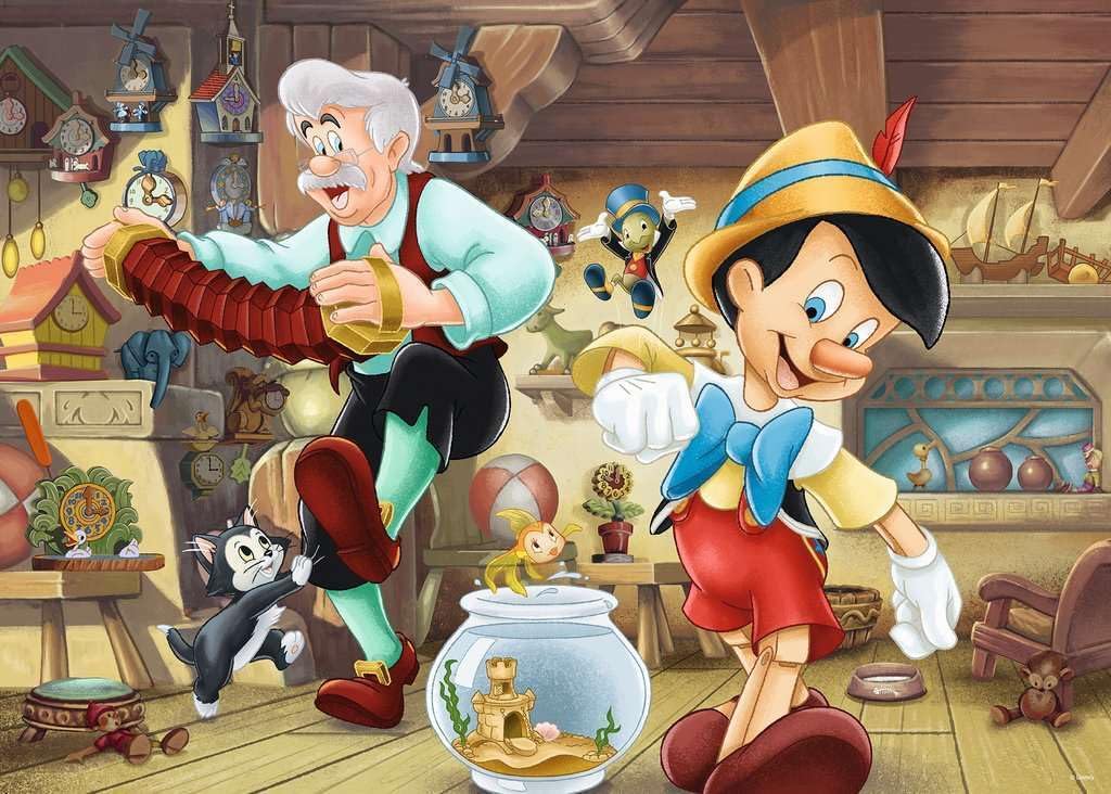 Ravensburger: Jigsaw Puzzle Disney Collector's Edition: Pinocchio 1000 Pieces Puzzle - GamesLand Canada