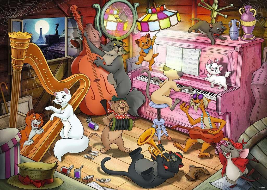 Ravensburger: Jigsaw Puzzle Disney Collector's Edition: The Aristocats 1000pc Puzzle - GamesLand Canada