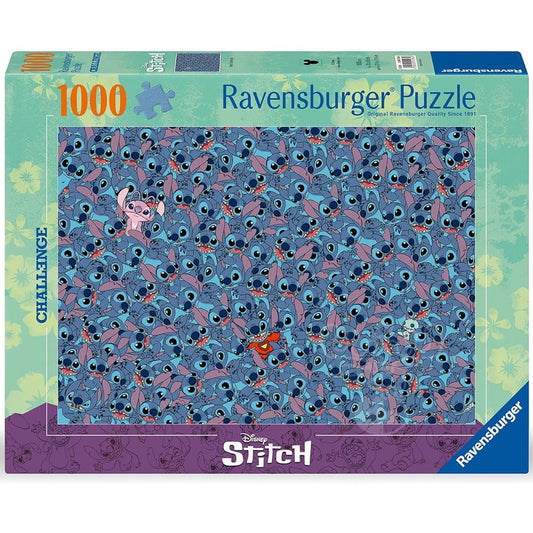 Ravensburger: Jigsaw Puzzle Disney Stitch Challenge - 1000 Pieces Puzzle - GamesLand Canada